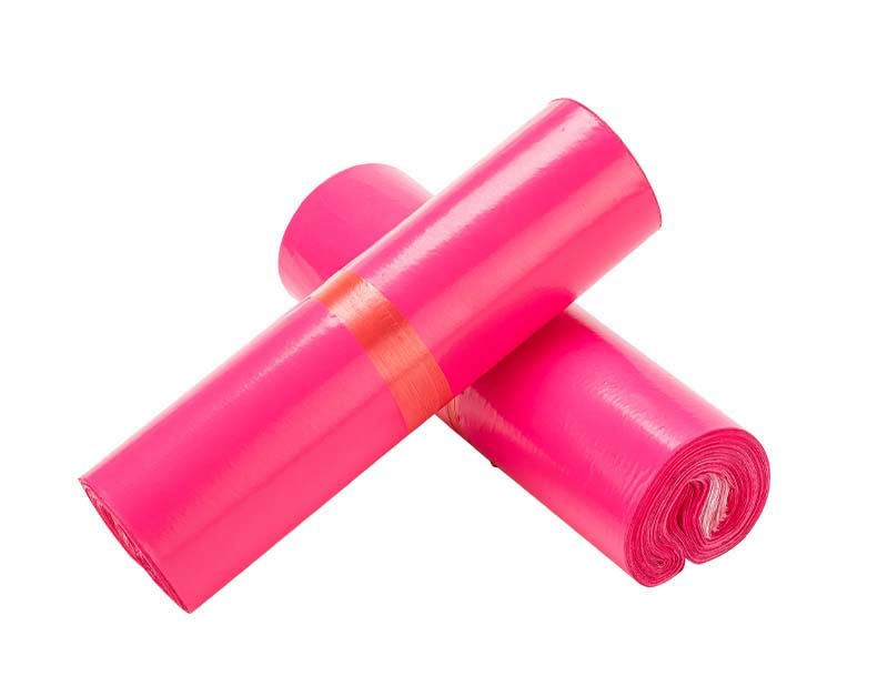 平遥玫红色快递袋-02